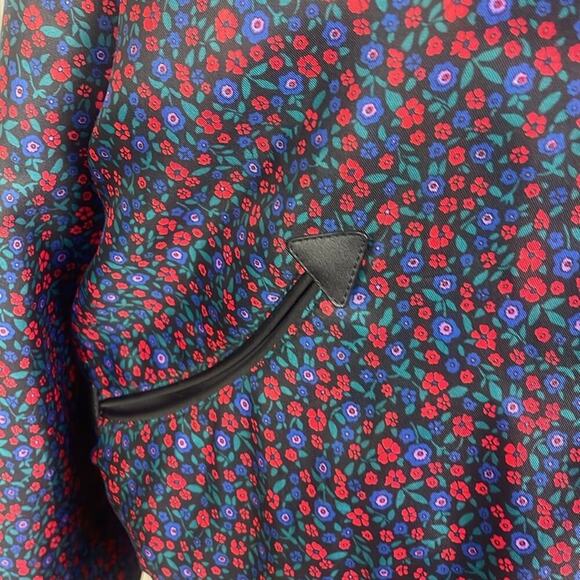 Coach Reversible Ranch Floral Varsity Multicolor Jacket Women's M - Picture 11 of 16